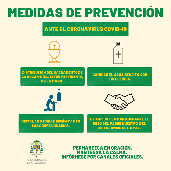 Prevención y oración ante el COVID-19 (coronavirus ...