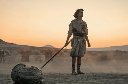 El actor que interpreta a David en ‘House of David’ de Prime Video se convierte al catolicismo.