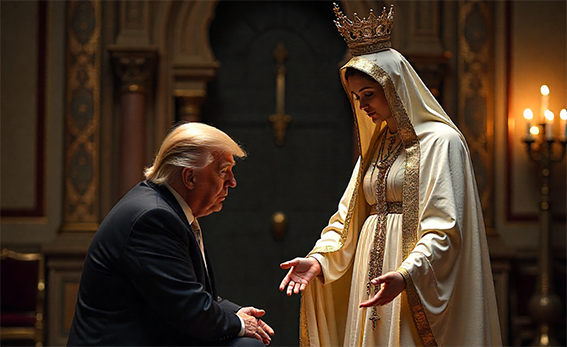 Trump honra a María Inmaculada