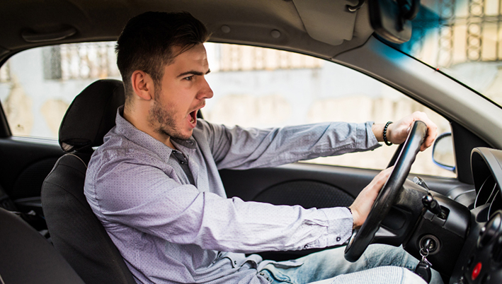 Cuando la ira toma el volante