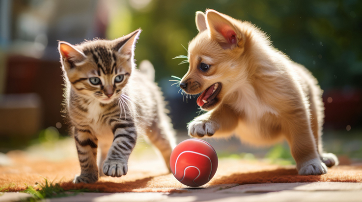 La importancia de los juguetes en la vida de las mascotas